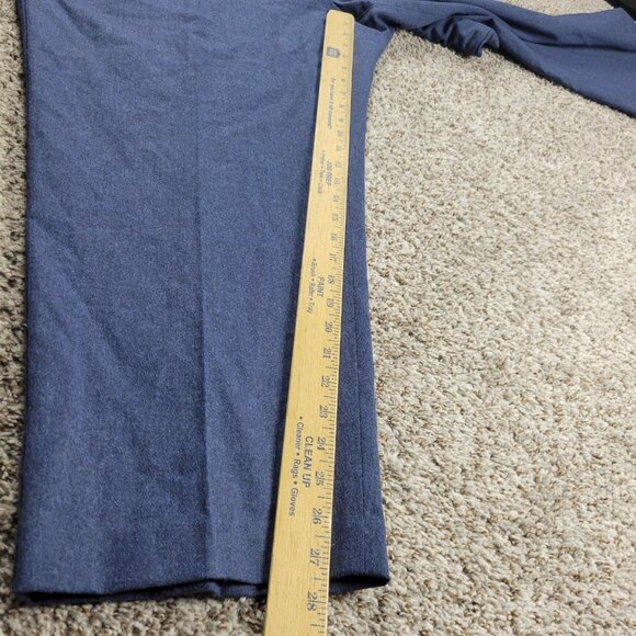 Talbots Pants Women’s 24W Luxe Wool Slim Ankle Pants Blue Career Work Lined - Picture 5 of 8